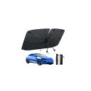 車用サンシェード 傘型 折りたた式 【2025改良型 &二つの開き口】 サンシェード 車 フロント 断熱 遮光 遮熱 uvカット 紫外線遮蔽 頑丈 露先保護カバ...