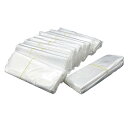 Edinstry シュリンクフィルム 熱収縮袋 シュリンクラップ 12x12cm 100枚入り クリア POF 2way 保護カバー 汚れ防止フィルム ギフト リモコン包装 シュリンク袋
