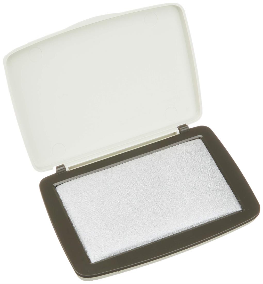 サンビー 顔料系スタンプ台 中型 SA-29 銀