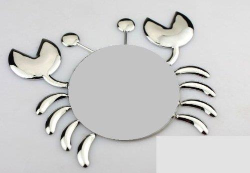 DIDA 自動車用装飾シール/ステッカー 3D 金属 ドレスアップ エンブレム ステッカー 蟹