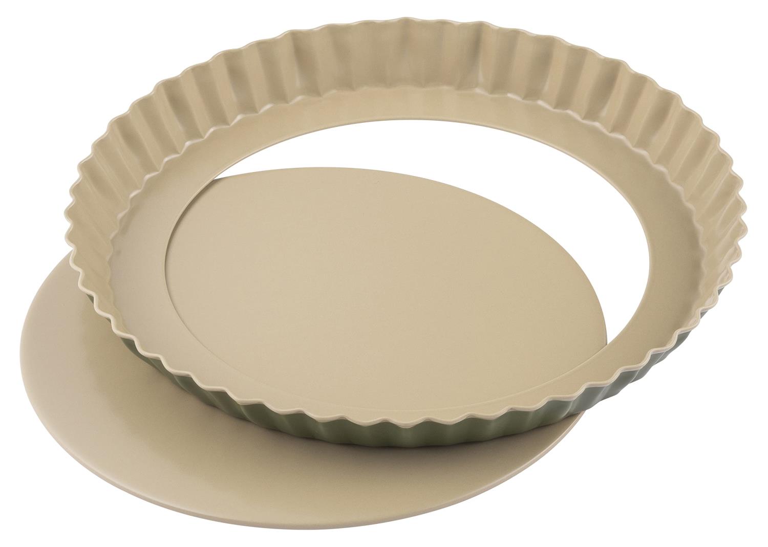 貝印 KAI タルト型 19cm タルト ケーキ 底取式 B-nat BAKE NATURAL 環境配慮 カルナウバ ワックス コーティング DL7106 日本製