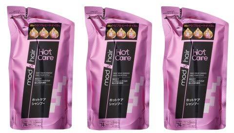 【3個セット】モッズ・ヘア ホットケア シャンプー つめかえ用 350ml×3個