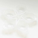 MYmama 調色パレット シリコン レジン道具 UVレジン用ツール パレット 絵皿 (半透明 5個)