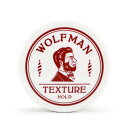 WOLFMAN (ウルフマン) テクスチャーホールド 115g ヘアワックス ポマード ビターなオレンジの香り 強いホールド感を実現