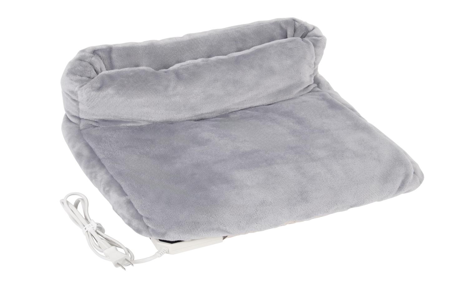 電響社(denkyosha) ゼピール 電気足温器 ブーツ型 フットウォーマー 足入れヒーター ふわふわフランネル素材 42×42 ZHF-1TA(H)