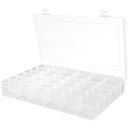 AZNABLE パーツケース 仕切り 小分け プラスチック 小型 部品 パーツボックス 収納ケース 小物
