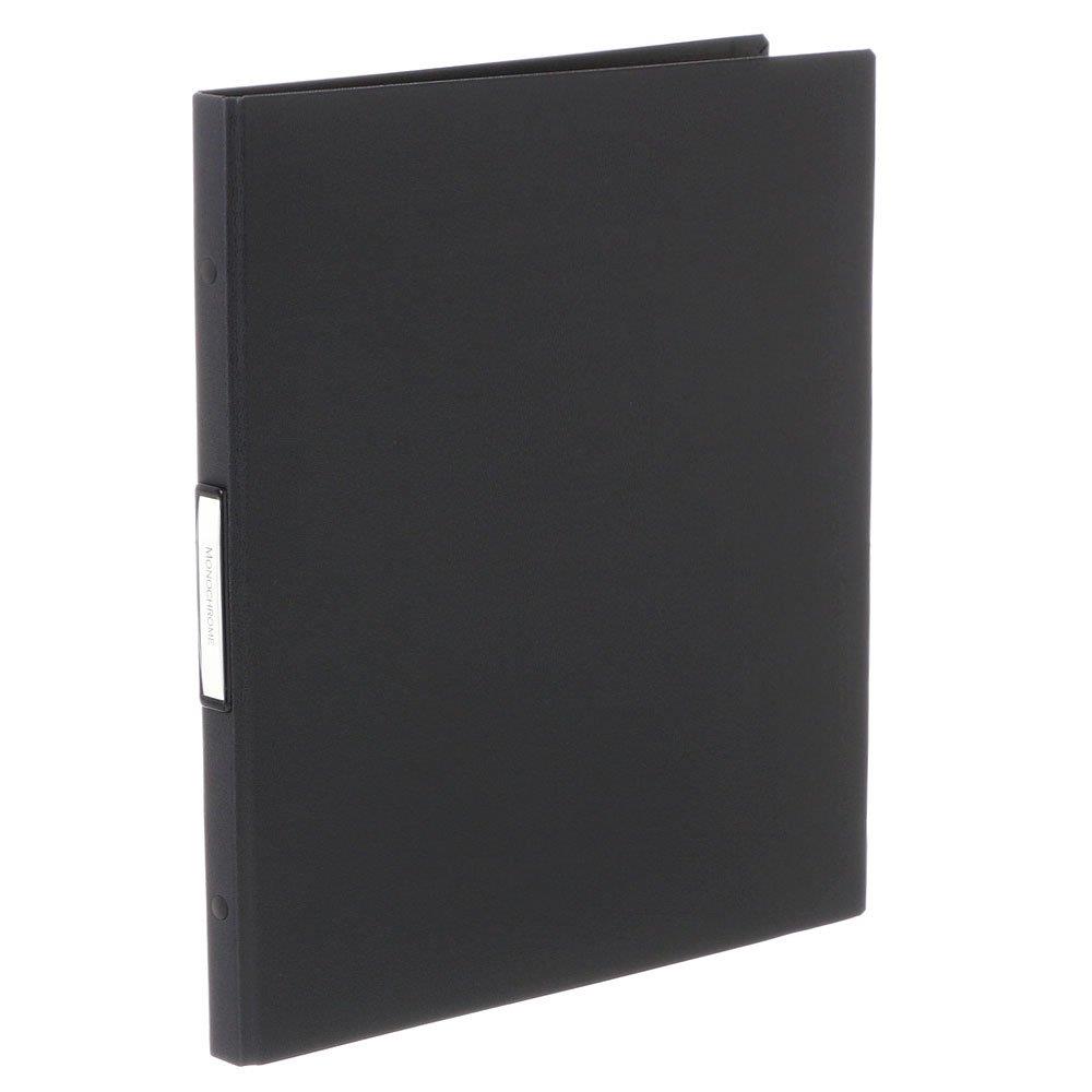 Gクラッセ ラドンナ モノクローム クリアーファイルハーフ差し替え式 A4S ブラック PAM-139HBK