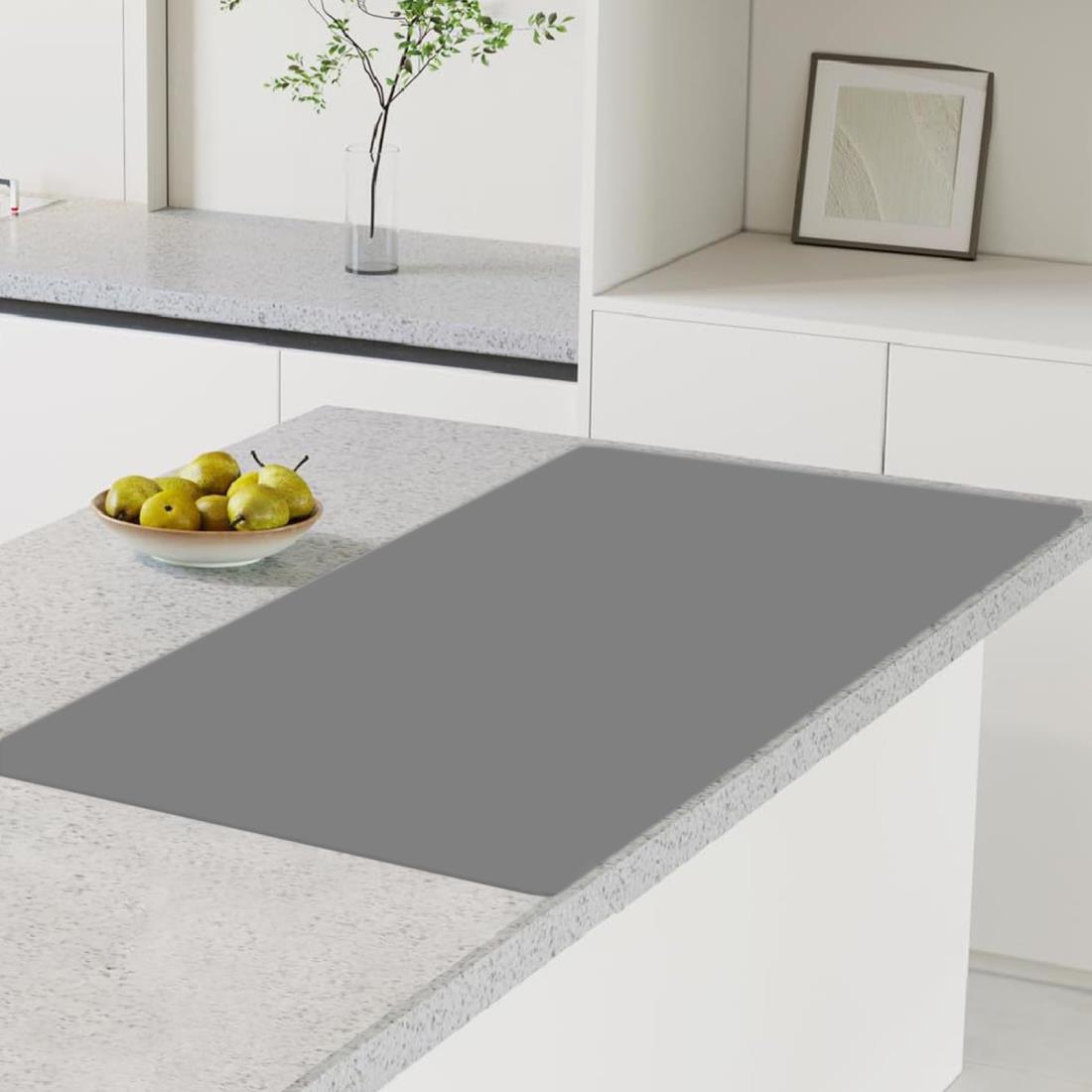 和宅優品 シリコンマット 【耐熱260℃・耐冷-60℃】 キッチンマット 作業台保護 大判サイズ 滑り止め 防..