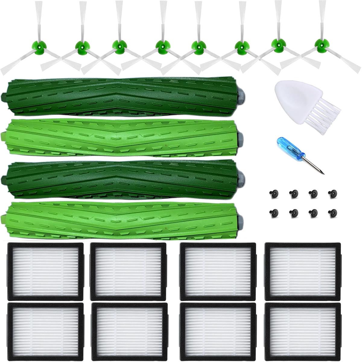 ルンバj7 / j7+ / i7 / i7+ / i5 / i5+ / i3 / i3+用 消耗品セット ロボット掃除機交換用 フィルター ..