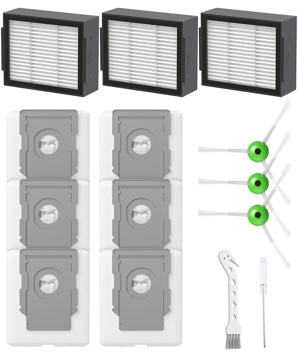 ルンバ i7+ i7 i3+ i3 i5 i5+ e5 j7 j7+ i2 と互換性のある消耗品セット 【12点】ルンバ 用 消耗品 フ..