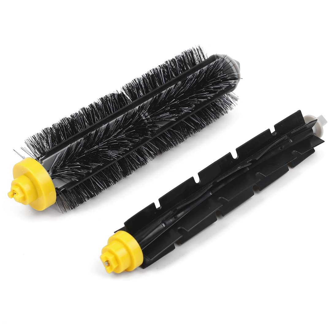 Flammi 掃除機交換用パーツ フレキシブルブラシ エッジクリーニングブラシ ロボット掃除機と互換性 ル..