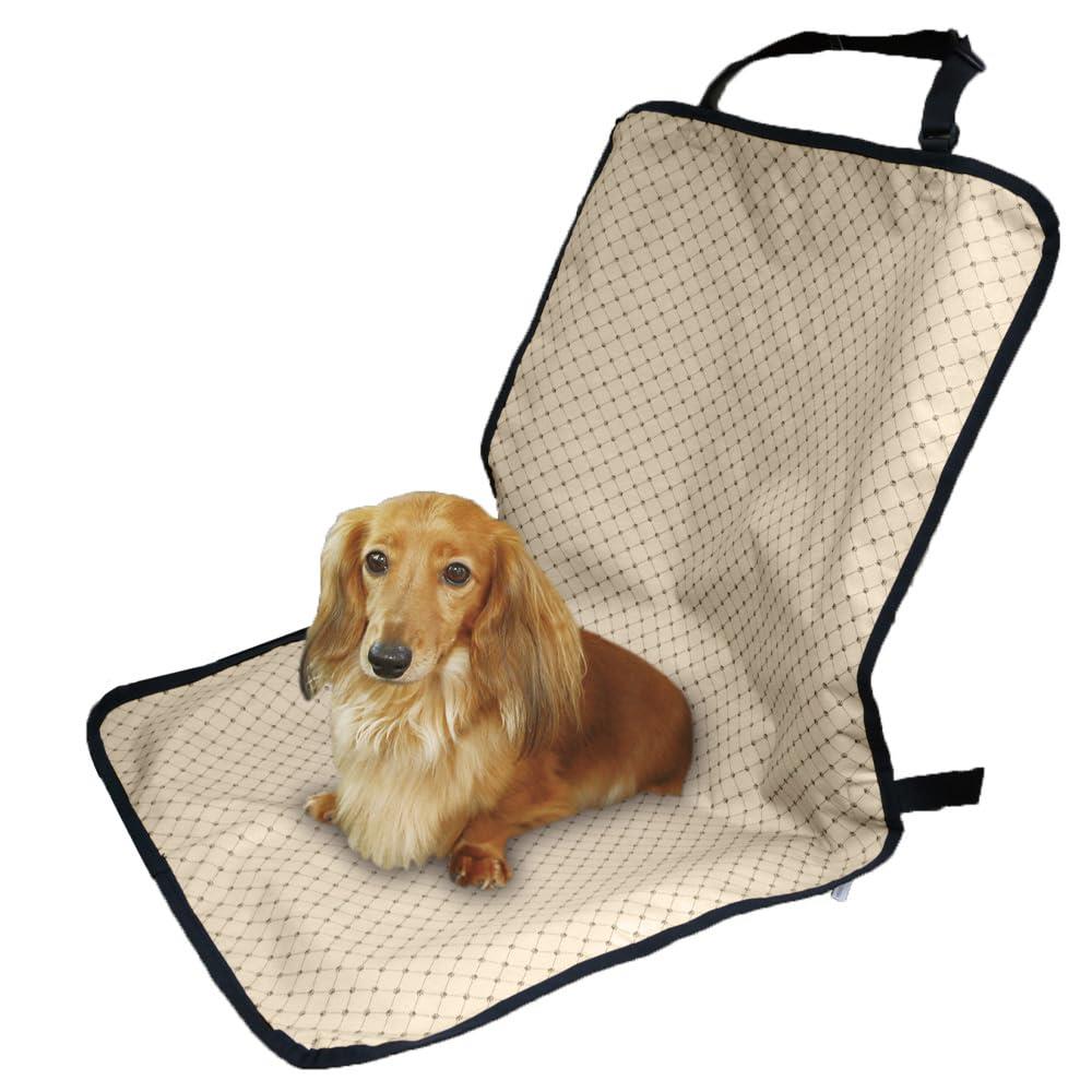 アイリスオーヤマ 犬 車 シート ドライブシート ブラウン 助手席用 PDSE-60