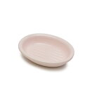 TAMAKI ペット用食器 アペティ 猫用オーバル ピンク 直径16.5×奥行12.5×高さ3.5cm 200ml 電子レンジ・食洗器対応 T-922088(4)