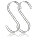 SORO:U ステンレス ダブル S字フック Lサイズ 2個入 (耐荷重9kg) 18-8ステンレス製