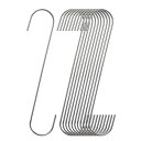 12個入 大型S字フックロング ステンレス鋼 (30CM-12個入)