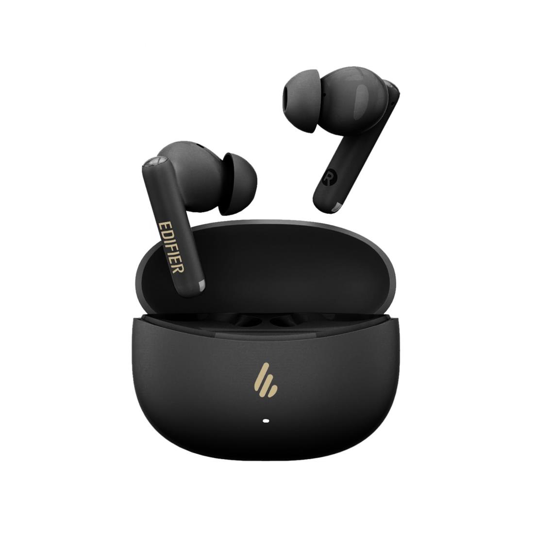 Edifier X5 Pro ANC搭載 完全ワイヤレスイヤホン Bluetooth 5.3 ノイズキャンセリング搭載/外音取り込み/通話ノイズリダクション/31時間再生/IP54防水/専用アプリ/低遅延ゲームモード カナル型 スマホ i Phone Android PC (ブラック)