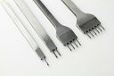 クラフトメイト レザークラフト工具 菱目打ち (1本目 2本目 4本目 6本目) 4本 セット ( 3mm 間隔 )
