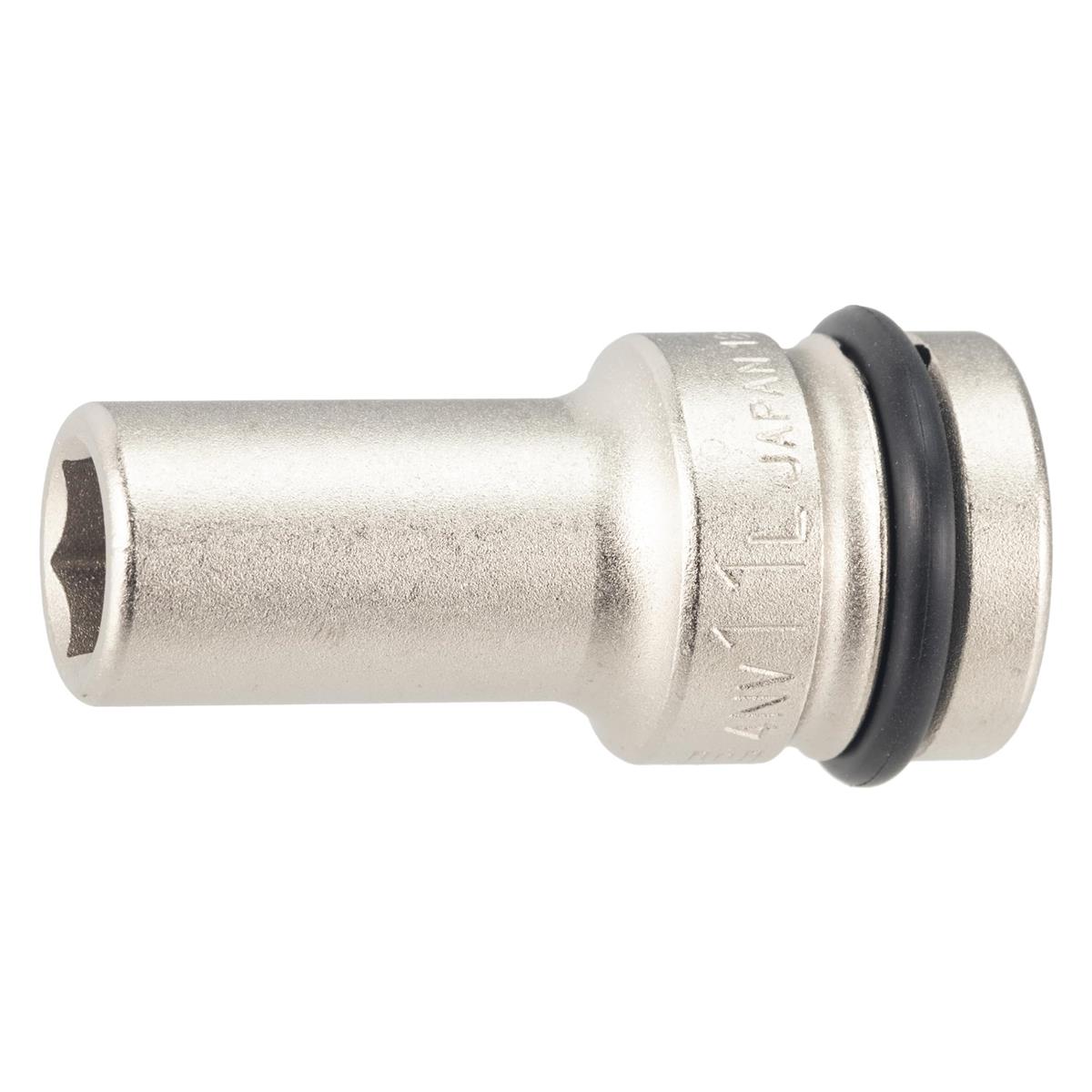 トネ(TONE) インパクト用ロングソケット 4NV-11L 差込角12.7mm(1/2”) 二面幅11mm