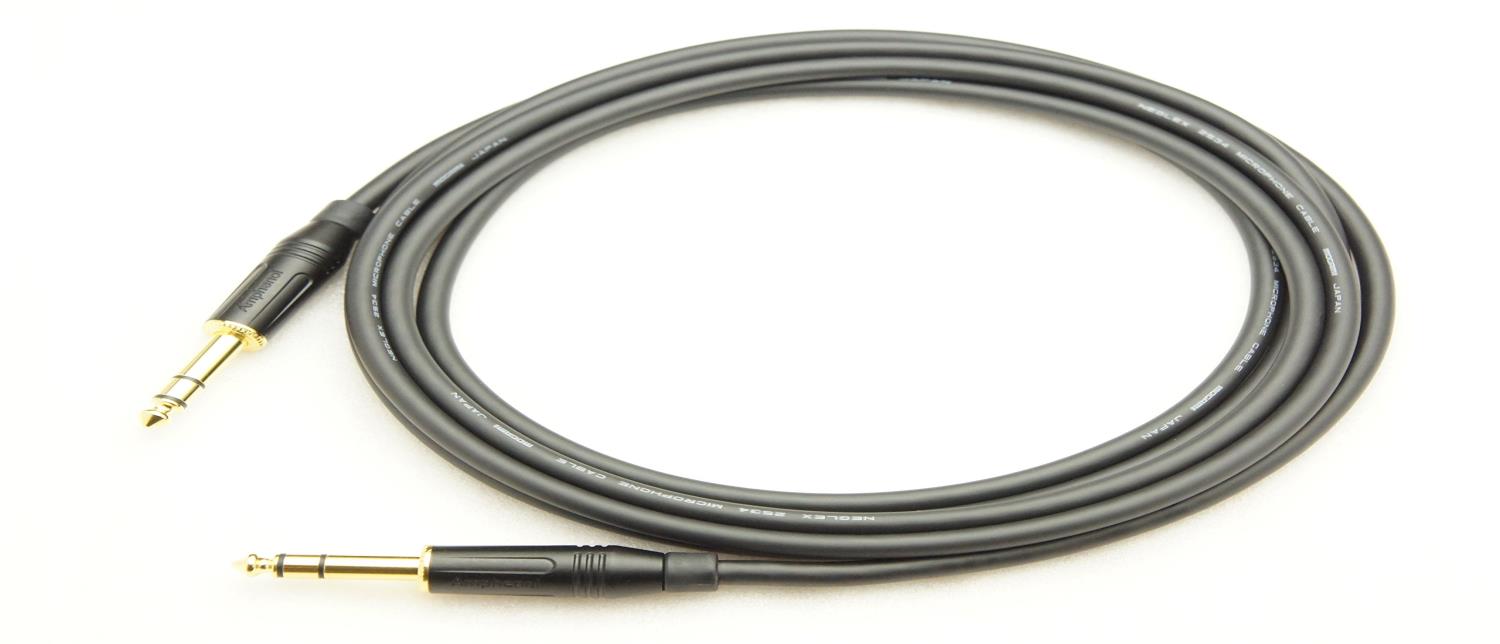 MOGAMI 2534 TRS ステレオフォンケーブル (0.5m)