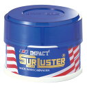 SurLuster(シュアラスター) インパクト 280g 固形ワックス 天然カルナバ蝋 艶 スポンジ付き ツヤ 光沢 保護 自動車 全塗装色ノーコンパウンド S-03(2)