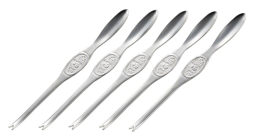 ヨシカワ フォーク 5本 セット ステンレス 15.2cm 日本製 カニフォーク 3072019