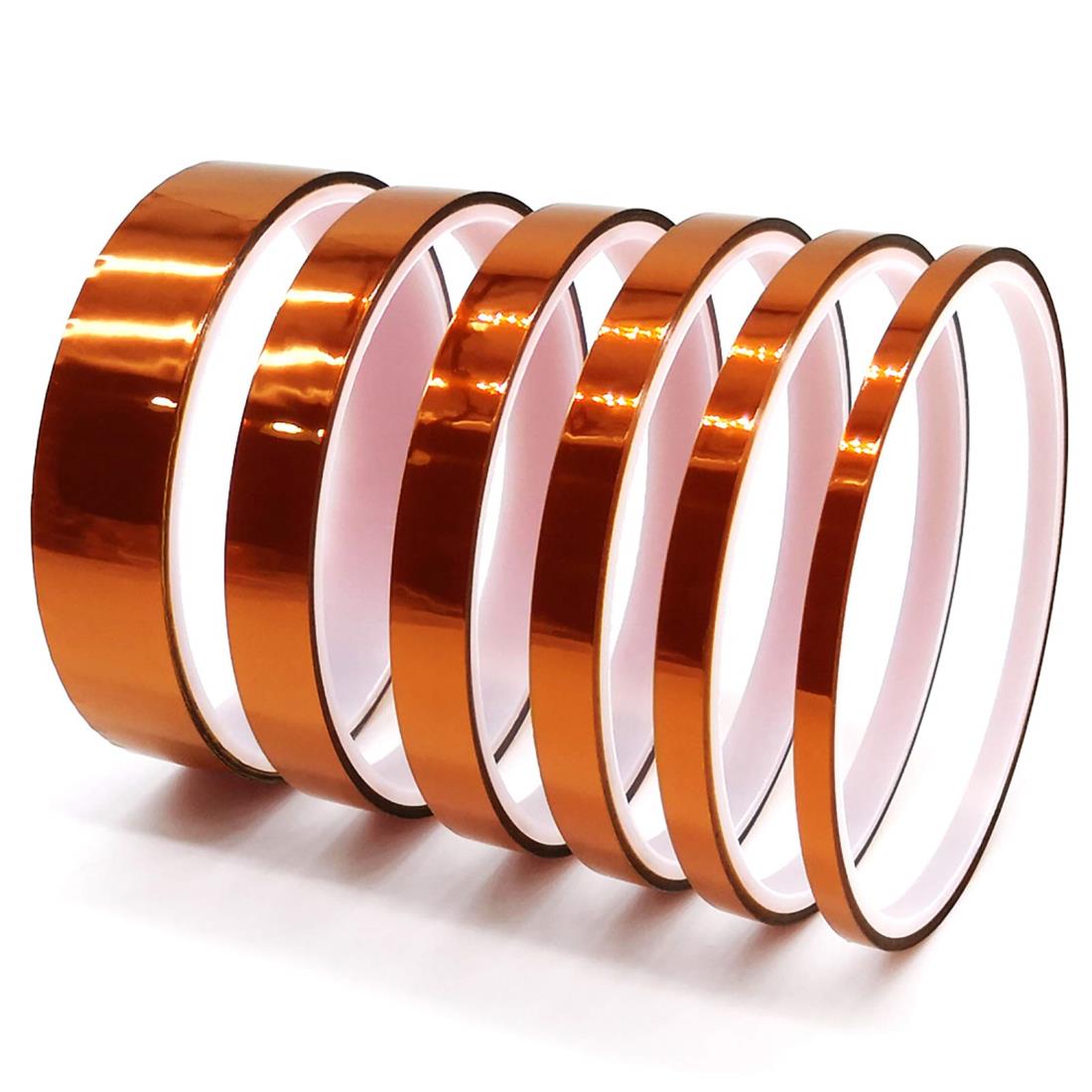 耐熱テープ 高温テープ ポリイミド粘着テープ 絶縁耐熱テープ カプトン テープ 接着剤テープ 昇華テー..