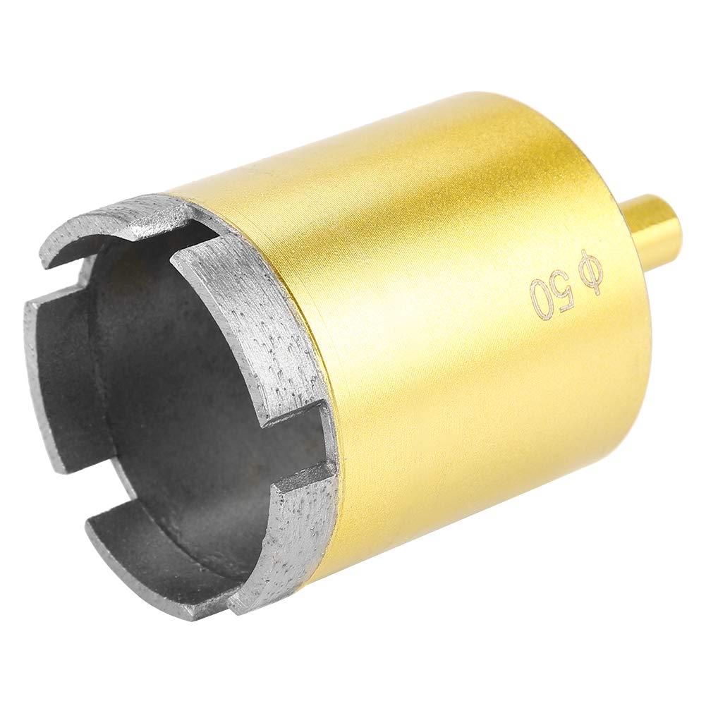 Qiilu ダイヤモンドホールソー ダイヤモンドコアドリル 陶器 大理石 ガラス タイル コンクリートに適用..