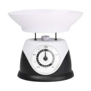 マクロス 計量器 はかり アナログ クッキングスケール ホワイト MCK-118wh