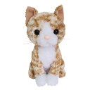 【BESTEVER】猫 ネコ ぬいぐるみ リアル 子猫 仔猫 手のリサイズ 肉球刺繍 誕生日 ギフト【Premium Kitty】チャトラ 茶トラ トラ猫 ベストエバージャパン