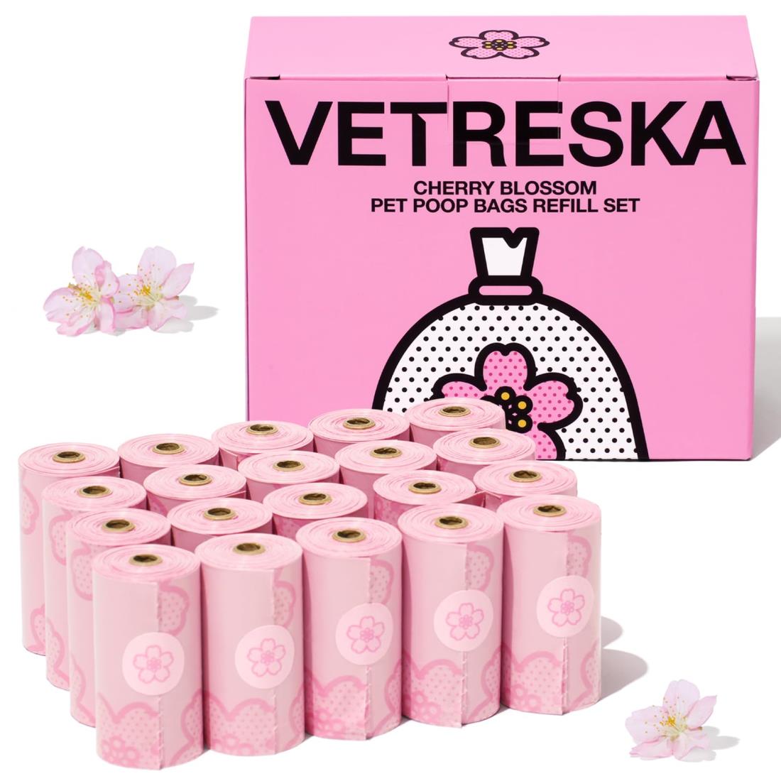 VETRESKA ペット用ウンチ処理袋 犬うんちが臭わない袋 ぽいたくんうんち袋 防臭袋 猫 トイレ 袋 臭いが..