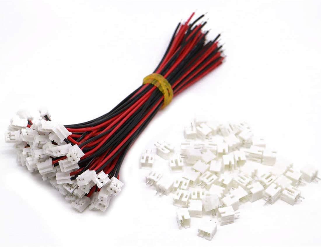 GTIWUNG 30ペア JST 2.0 PH コネクタ オスとメス 2.0mm プラグコネクタ 2ピン 端子コネクタワイヤー ジ..