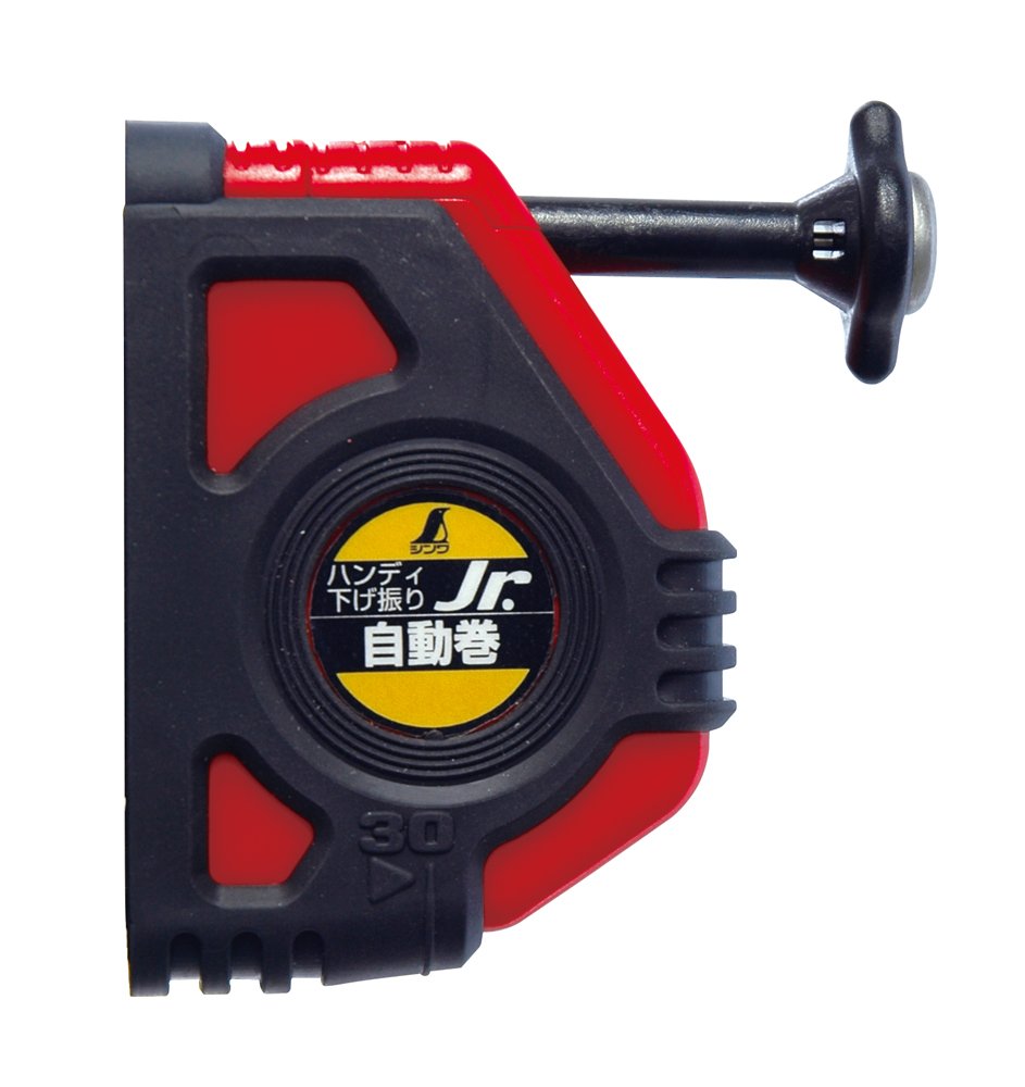 シンワ測定(Shinwa Sokutei) ハンディ下げ振り Jr. 自動巻 赤 77501