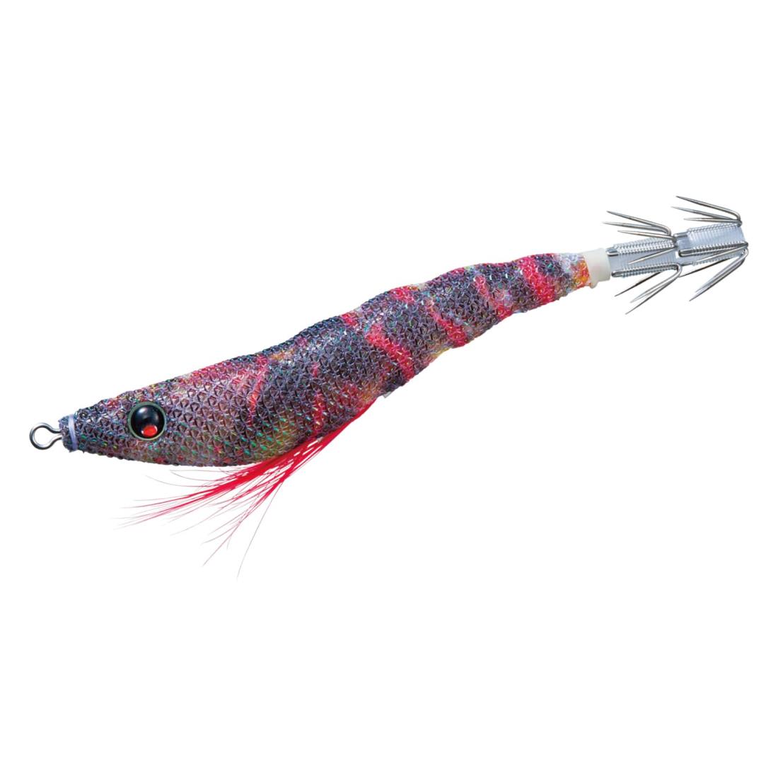 DUEL(デュエル) スッテ EZ-SLIM 布巻 80mm 重量:4g A1626-BLPB-ブルー夜光ピントビーシュリンプ イカメタル ドロッパー BLPB(ブルー夜光ピントビーシュリンプ)