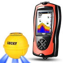 LUCKYLAKER ワイヤレス 魚群探知機 ポータブル 魚探 バス ワカサギ 釣り 日本語説明書付き(4)