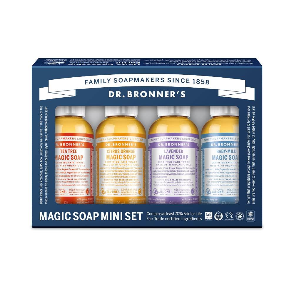 Dr. Bronner’s マジックソープ ミニセット 59ml×4本 オーガニックソープ