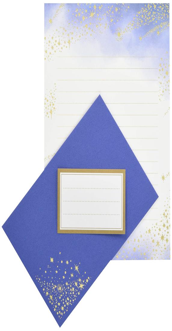 包む レターセット スターダスト TL013