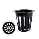 (SCGEHA) 水耕栽培 ポット 育苗 キット 鉢 スポンジ セット 黒 高さ55mm(10個)