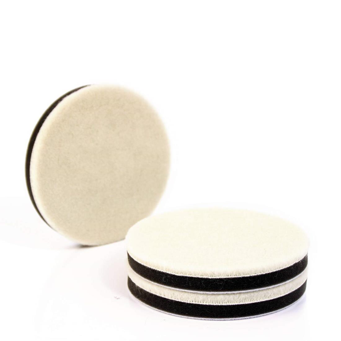 Medoon 車磨き用 バフ ポリッシング 電動 バフ ポリッシャー ポリッシャー スポンジ 125mm 細目 3個セ..