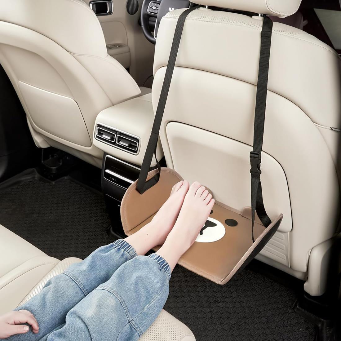 AirAkl フットレスト 飛行機 車 子供 足置き ハンモック フットサポート 高さ調節できる 機内快適グッ..