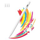 タッチペン iPad ペンシル GOOJODOQ スタイ ラスペン 高感度 pencil 電量表示/磁気吸着/傾き感知/誤作動防止 軽量 耐摩 USB充電式 2018年以降iPad/Pro/air/Pamini対応(2)
