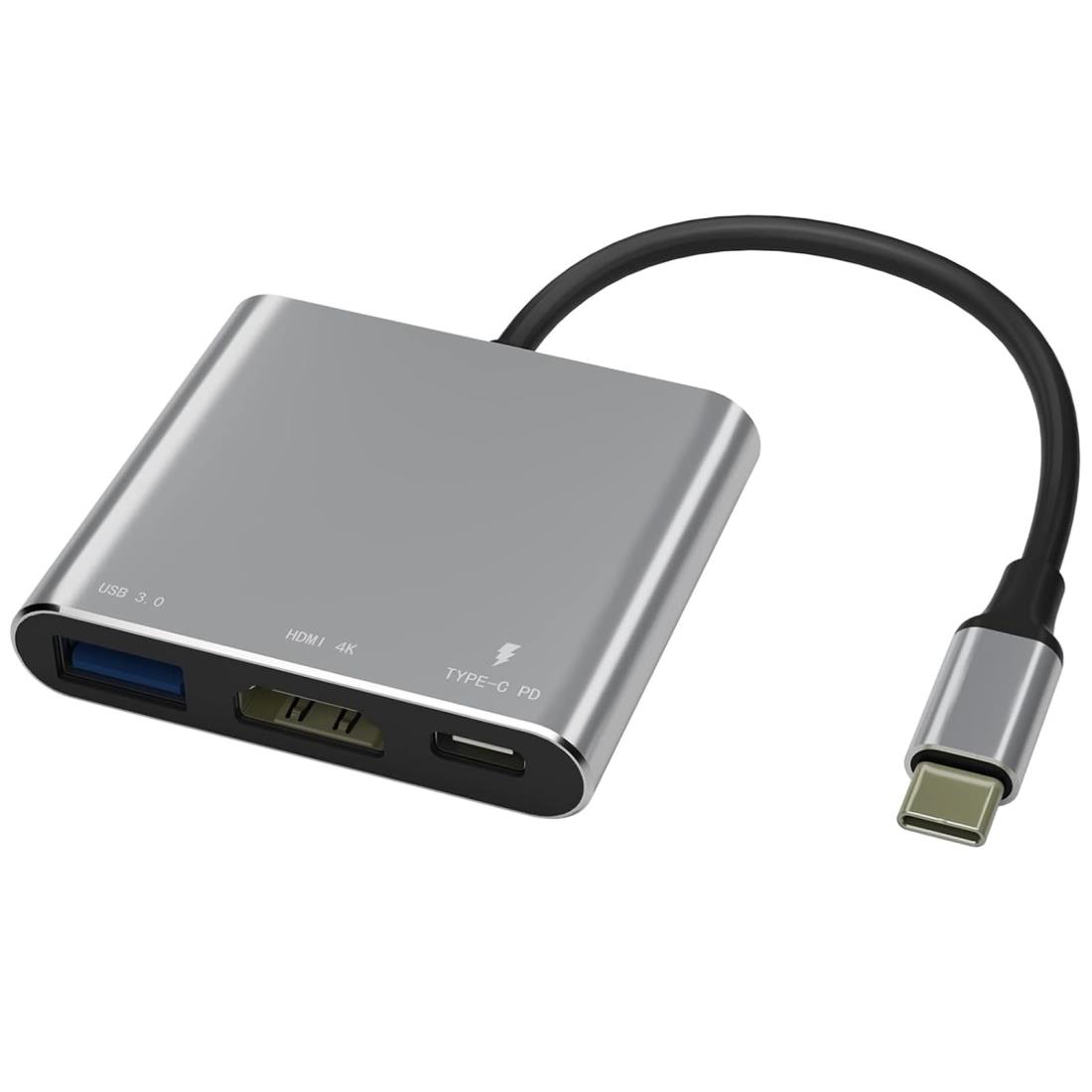 USB Type C HDMI ץ  c Fuyi 4K  hdmiݡ+typeC ®PDťݡ+USB 3.0...