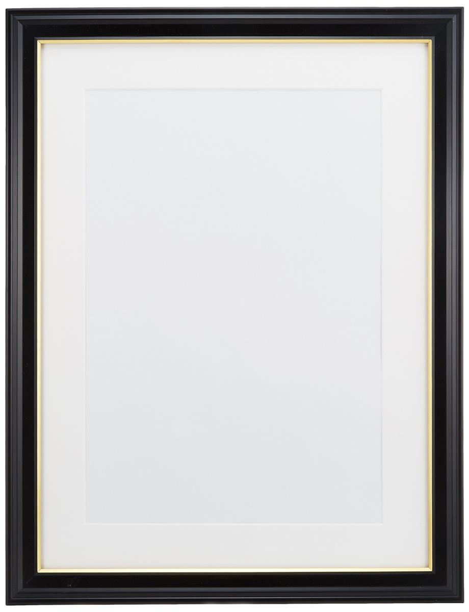 FUJICOLOR 額縁 肖像額 A3 木製 ブラック 405020 59560