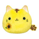 三英貿易(Sanei Boeki) だんごフレンズ 花ねこだんご ひまわり W7.5×D6×H7cm ぬいぐるみ NDH10(3)