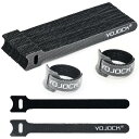 ケーブル結束バンド YOJOCK 収納バンド配線収納 ナイノンで調節可のケーブル管理バンド繰り返し利用可能 自由にカット配線整理 データセンターに最適 配線整理 15cm/ブラック(50本入り)