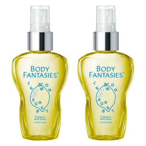 BODY FANTASIES(ボディファンタジー) ボディスプ レー レモンソルベ シトラスヴァーベナの香り 50ml 2個セット ボディミスト BODY FANTASIES(ボディファンタジー) ボディスプ レー レモンソルベ シトラスヴァーベナの香り 50ml 2個セット ボディミスト