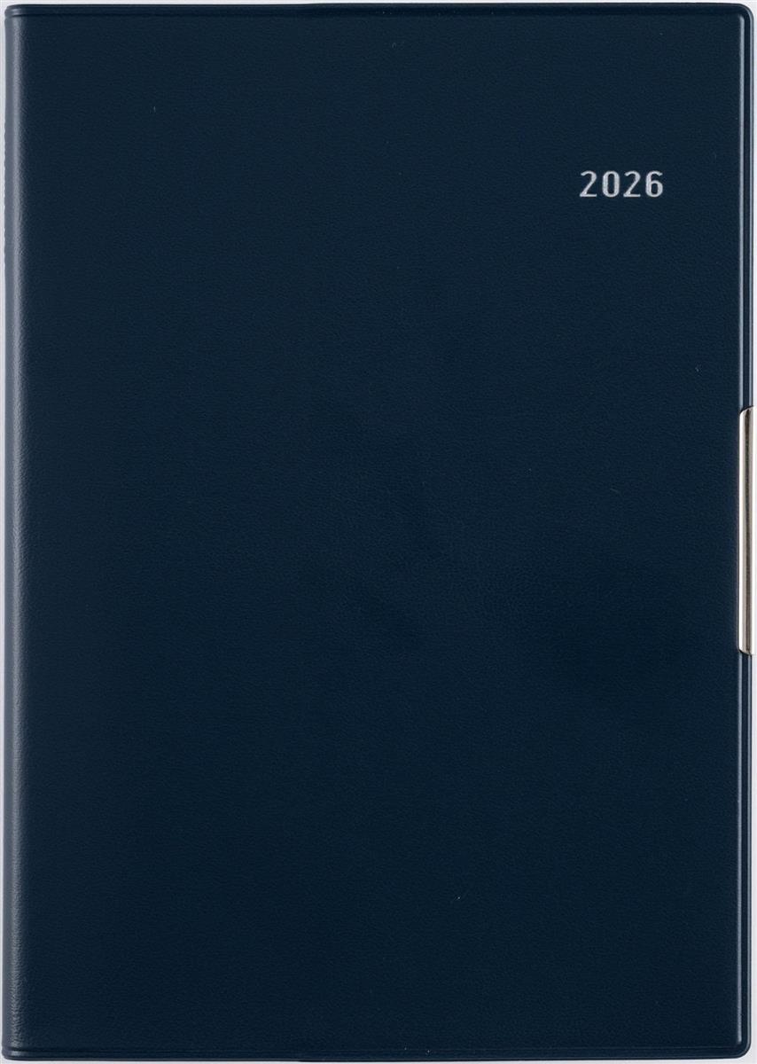 236 フェルテ6 手帳 高橋書店 2026年版 ディープブルー ウィークリー B6判