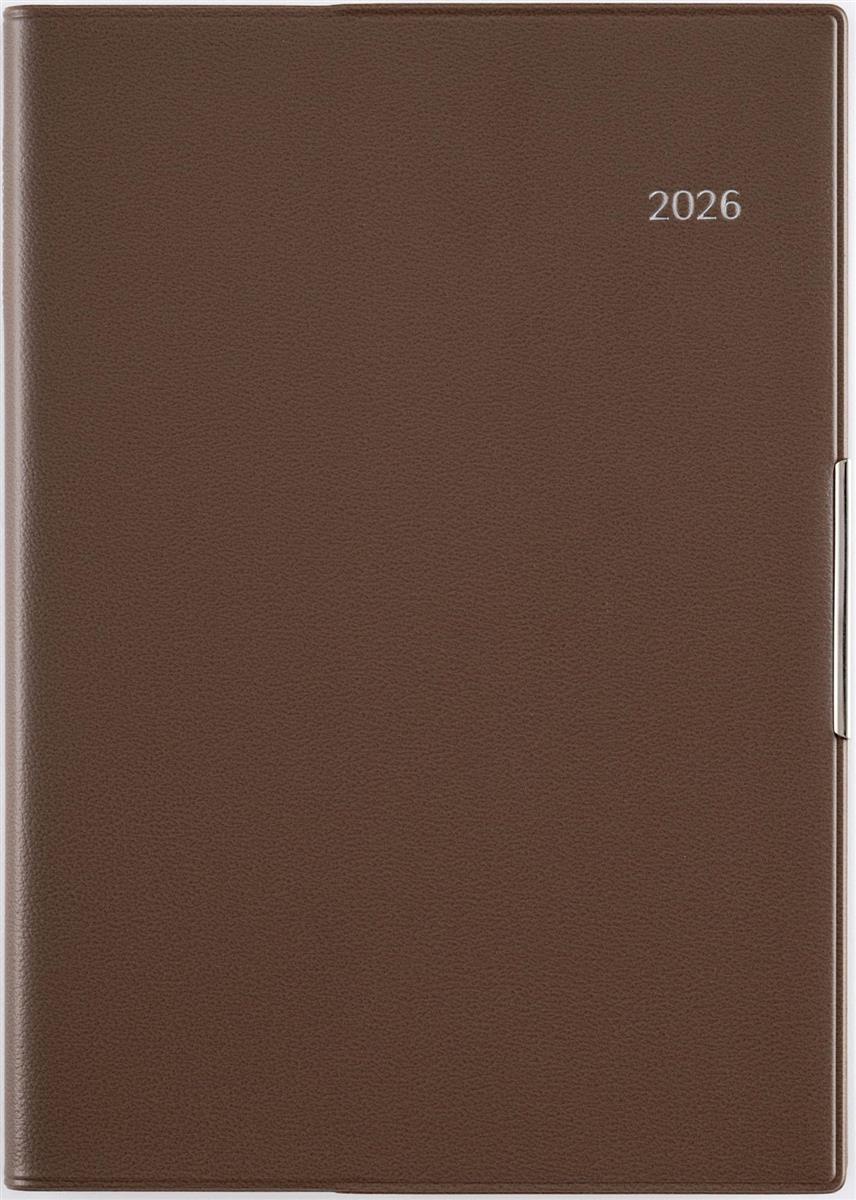 231 フェルテ1 手帳 高橋書店 2026年版 グレージュ ウィークリー B6判