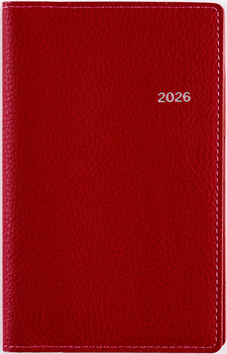 170 T’beau (ティーズビュー) 2 手帳 高橋書店 2026年版 レッド ウィークリー 手帳判