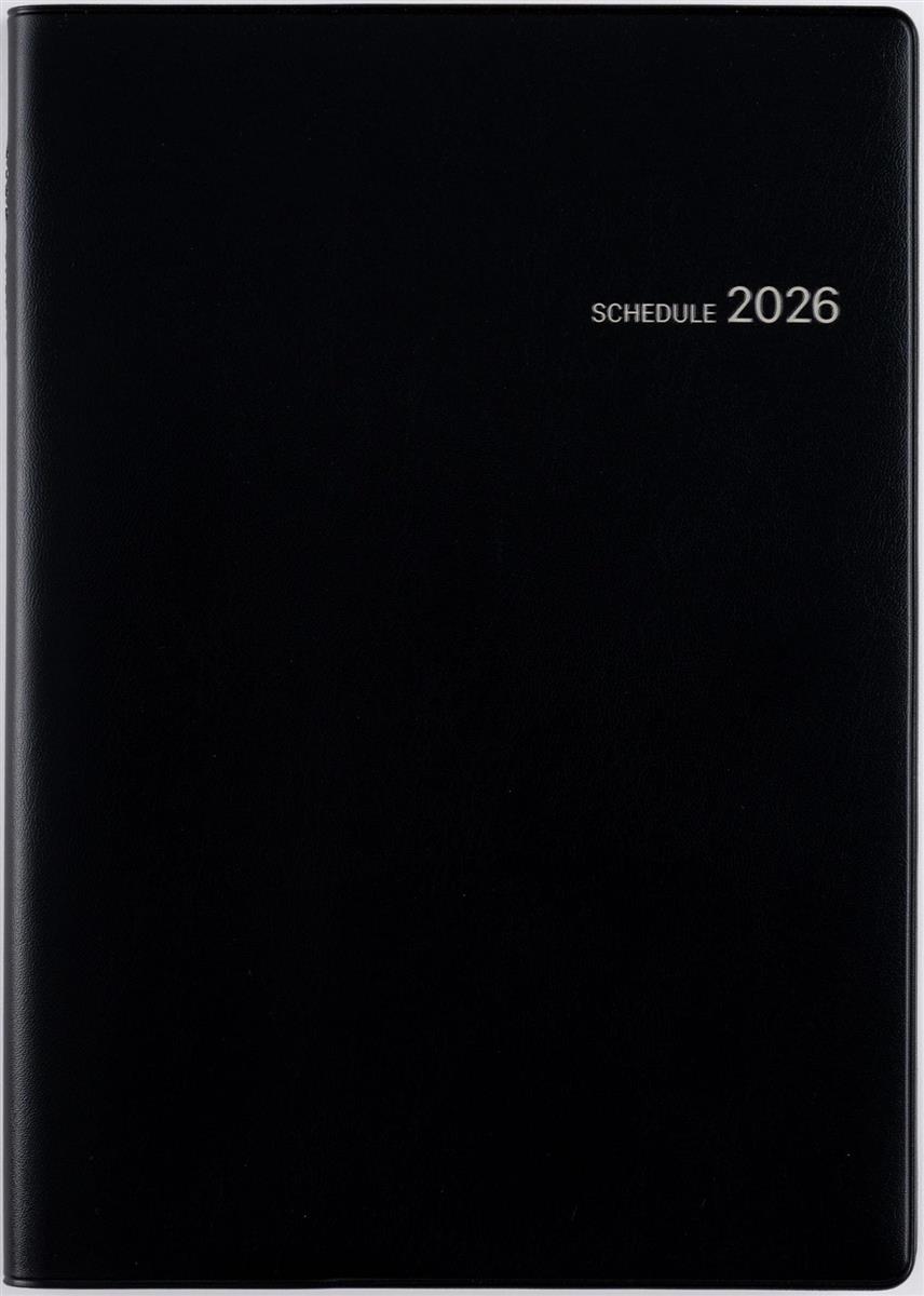 高橋 手帳 2026年 B5 ウィークリー デスクダイアリー 黒 No.94 （2025年 12月始まり）