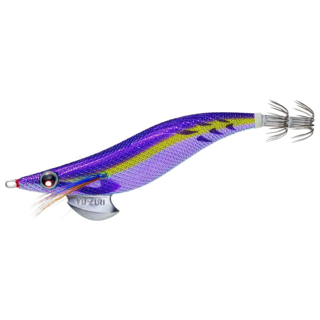 DUEL YO-ZURI (ヨーヅリ) エギ イカ釣り ルアー アオリーQ 【 エギング 釣具 釣り道具 釣り具 餌木 えぎ 仕掛け アオリイカ 】 3.0号 ブルー夜光パープルパープル A1031N-BLPP